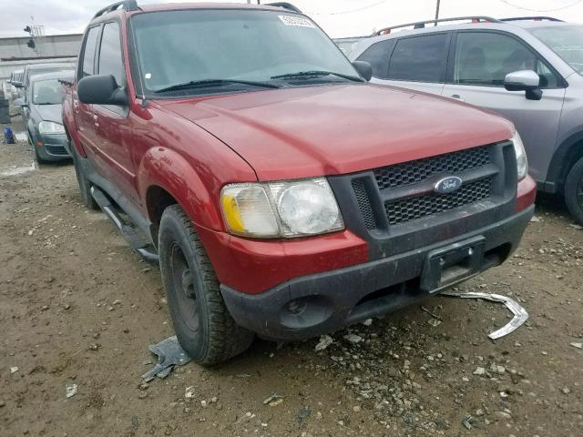 1FMZU77E92UB85260 - 2002 FORD EXPLORER S MAROON photo 1