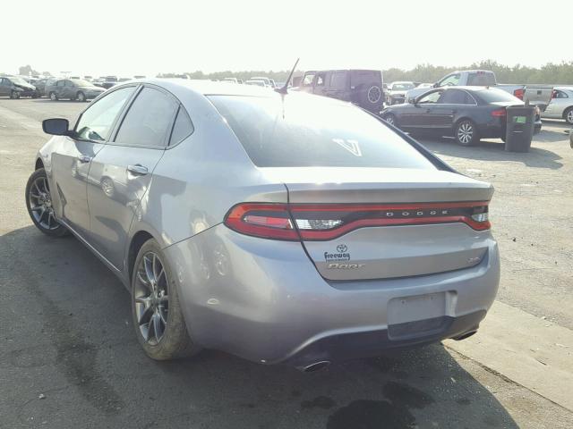 1C3CDFBB6ED868530 - 2014 DODGE DART SXT CHARCOAL photo 3