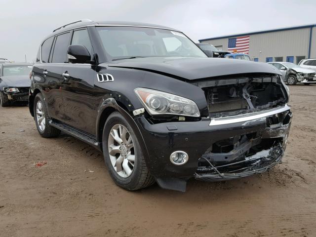 JN8AZ2NE0B9002313 - 2011 INFINITI QX56 BLACK photo 1