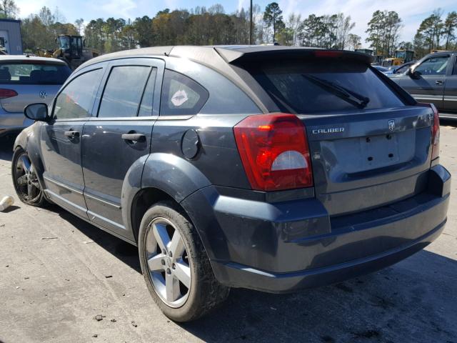 1B3HB48B28D655731 - 2008 DODGE CALIBER SX BLUE photo 3