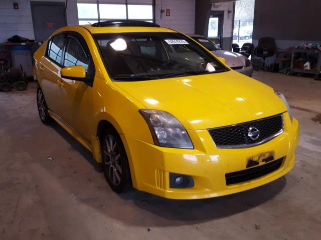 3N1BB61E58L728589 - 2008 NISSAN SENTRA SE- YELLOW photo 1