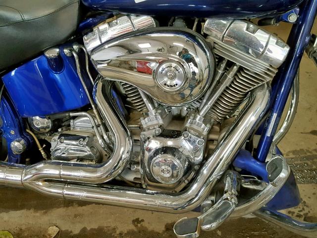 1HD1PHD164Y951911 - 2004 HARLEY-DAVIDSON FXSTDSE2 BLUE photo 7