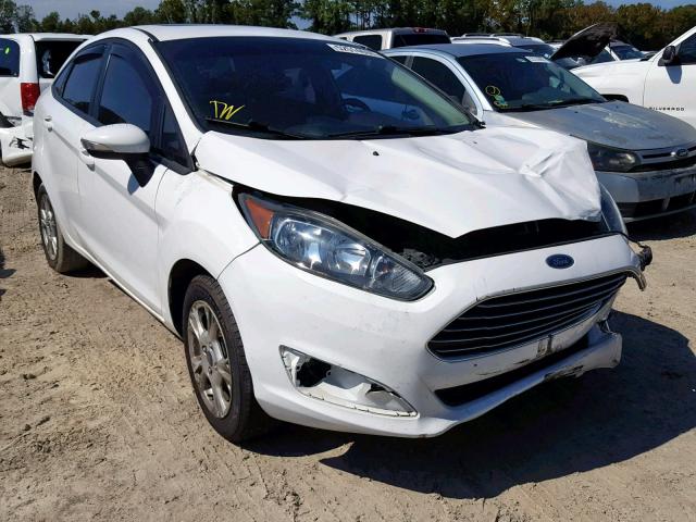 3FADP4BJ0EM199894 - 2014 FORD FIESTA SE WHITE photo 1