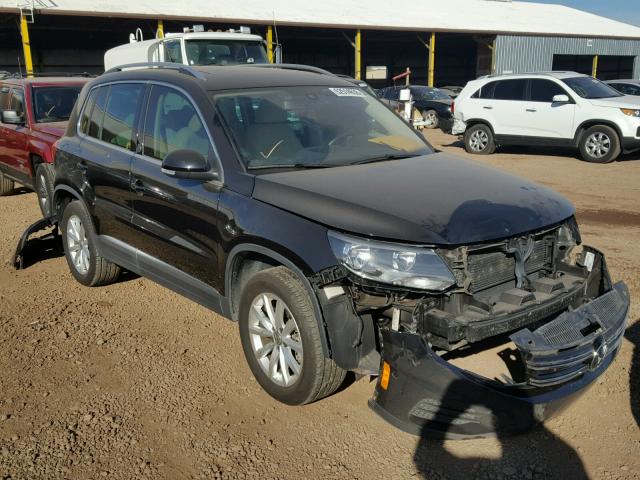 WVGRV7AX0HK000931 - 2017 VOLKSWAGEN TIGUAN WOL BLACK photo 1