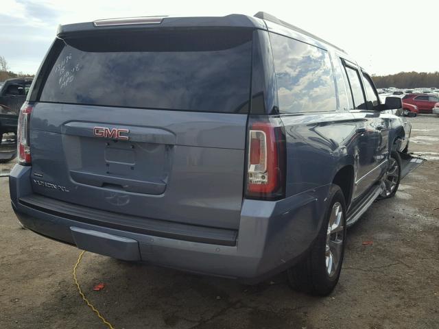 1GKS1GKC5FR641398 - 2015 GMC YUKON XL C BLUE photo 4