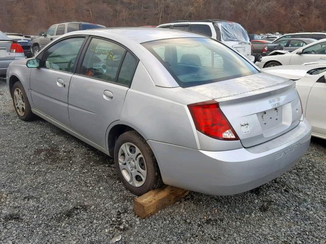 1G8AJ52F84Z154337 - 2004 SATURN ION LEVEL SILVER photo 3