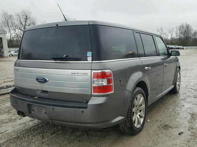 2FMEK63C29BB08264 - 2009 FORD FLEX LIMIT GRAY photo 4