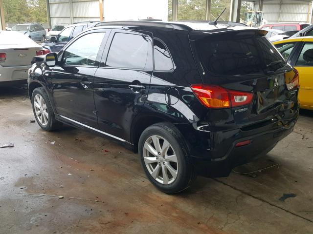 JA4AP4AU9CZ005409 - 2012 MITSUBISHI OUTLANDER BLACK photo 3