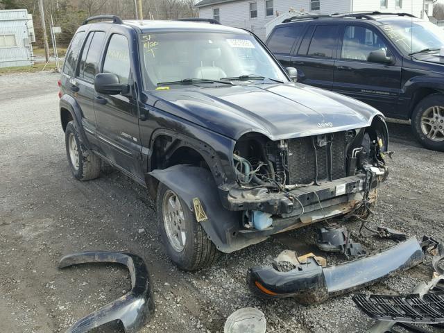 1J4GL58K62W246389 - 2002 JEEP LIBERTY LI BLACK photo 1