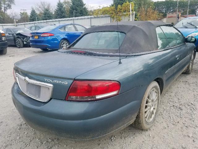 1C3EL55R65N705451 - 2005 CHRYSLER SEBRING TO GREEN photo 4