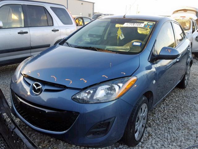 JM1DE1KYXE0172779 - 2014 MAZDA MAZDA2 SPO 蓝色 照片 2
