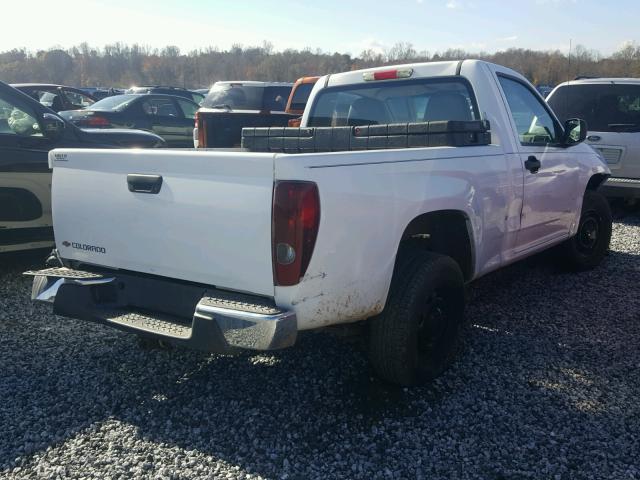 1GCCS148358241282 - 2005 CHEVROLET COLORADO WHITE photo 4