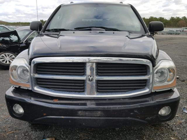 1D4HB58N84F187486 - 2004 DODGE DURANGO LI BLACK photo 7