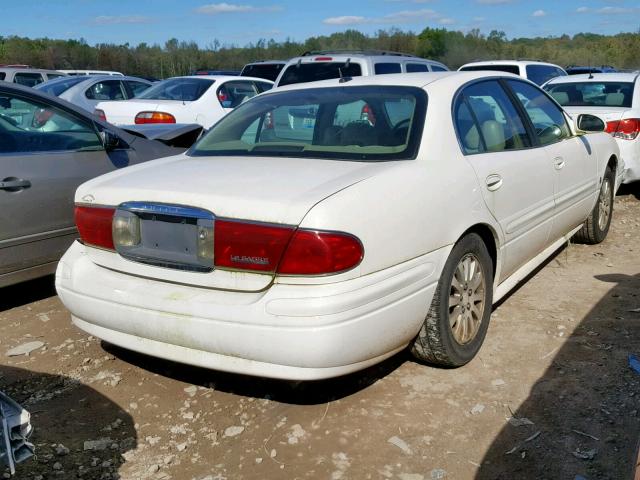 1G4HP52K45U161022 - 2005 BUICK LESABRE CU WHITE photo 4