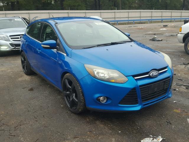 1FAHP3N28CL182677 - 2012 FORD FOCUS TITA BLUE photo 1