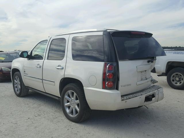 1GKS1EEF0DR198293 - 2013 GMC YUKON DENA WHITE photo 3