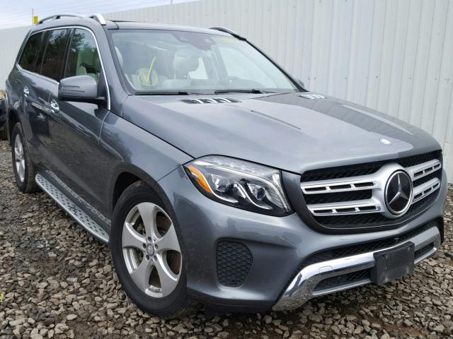 4JGDF6EE6HA856623 - 2017 MERCEDES-BENZ GLS 450 4M GRAY photo 1