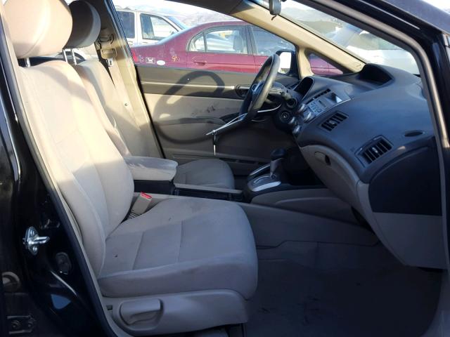 JHMFA36259S017555 - 2009 HONDA CIVIC HYBR 黑色 照片 5
