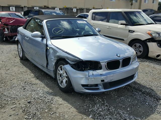 WBAUL73539VJ76594 - 2009 BMW 128 I BLUE photo 1