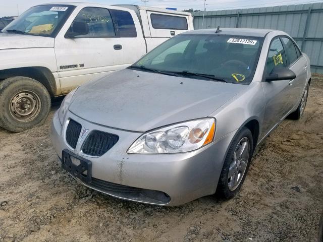 1G2ZH57N784153949 - 2008 PONTIAC G6 GT SILVER photo 2