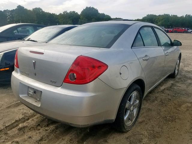 1G2ZH57N784153949 - 2008 PONTIAC G6 GT SILVER photo 4