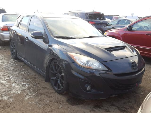 JM1BL1H36A1167253 - 2010 MAZDA SPEED 3 BLACK photo 1