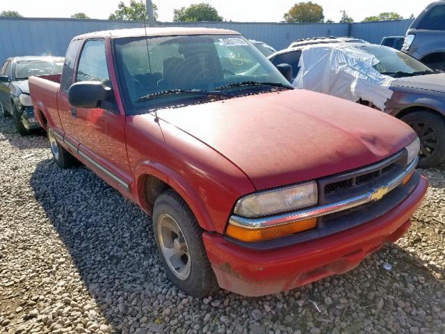 1GCCS19W418162799 - 2001 CHEVROLET S TRUCK S1 RED photo 1