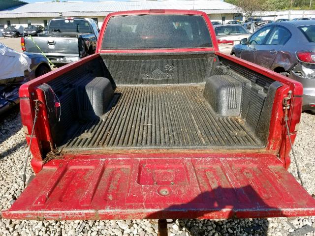 1GCCS19W418162799 - 2001 CHEVROLET S TRUCK S1 RED photo 9