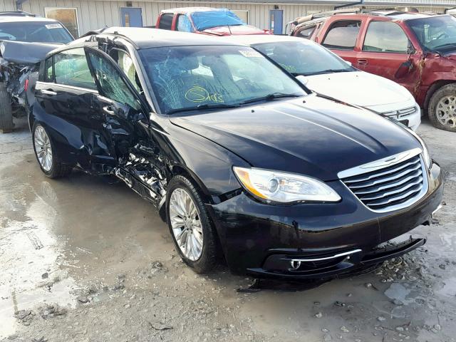 1C3CCBCB5CN187907 - 2012 CHRYSLER 200 LIMITE BLACK photo 1