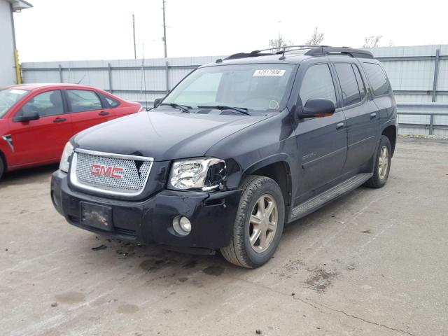 1GKET66M056186786 - 2005 GMC ENVOY DENA BLACK photo 2