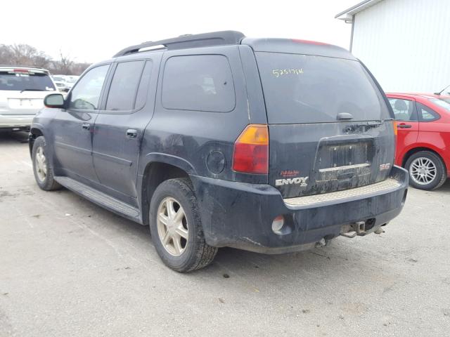 1GKET66M056186786 - 2005 GMC ENVOY DENA BLACK photo 3