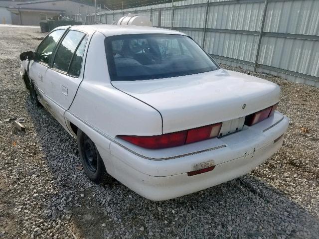 1G4NJ52T4TC441927 - 1996 BUICK SKYLARK GR WHITE photo 3