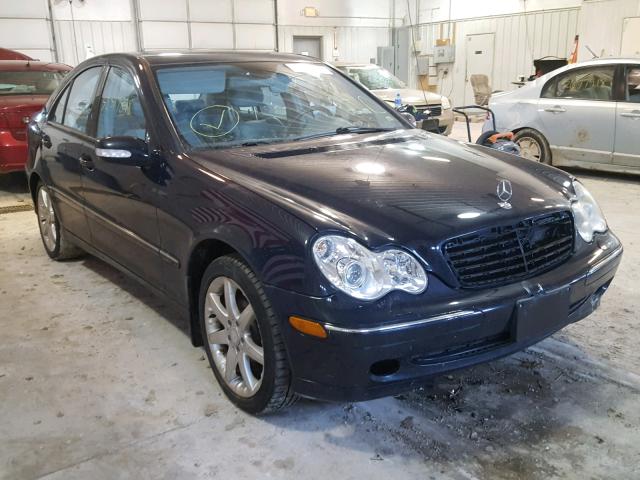 WDBRF84J93F427233 - 2003 MERCEDES-BENZ C 320 4MAT BLUE photo 1