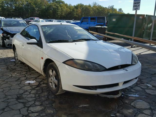 1ZWFT61L1Y5629058 - 2000 MERCURY COUGAR V6 WHITE photo 1