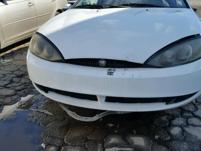 1ZWFT61L1Y5629058 - 2000 MERCURY COUGAR V6 WHITE photo 10