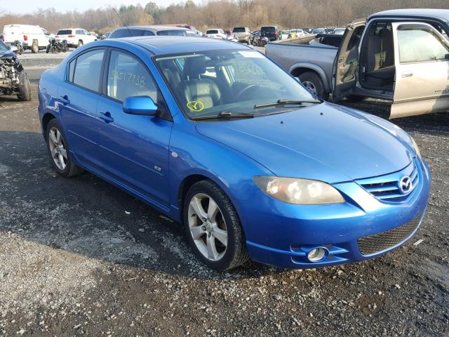 JM1BK323451255621 - 2005 MAZDA 3 S BLUE photo 1