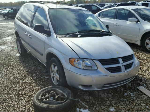 1D4GP45R15B276680 - 2005 DODGE CARAVAN SX SILVER photo 1