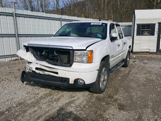 2GTEK638781147145 - 2008 GMC NEW SIERRA WHITE photo 2