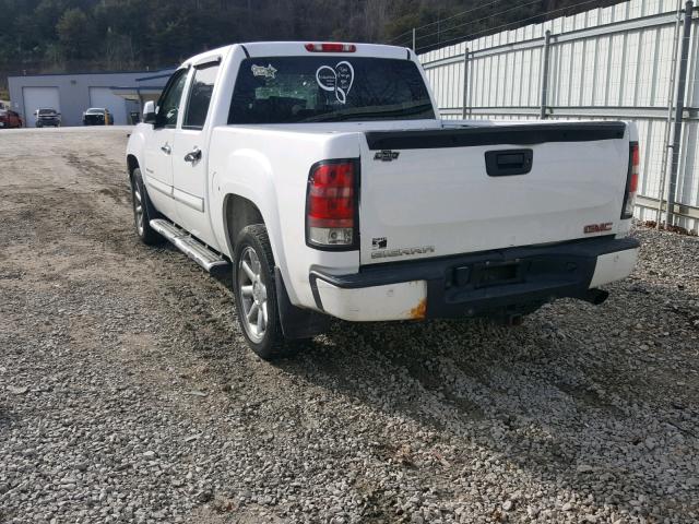 2GTEK638781147145 - 2008 GMC NEW SIERRA WHITE photo 3