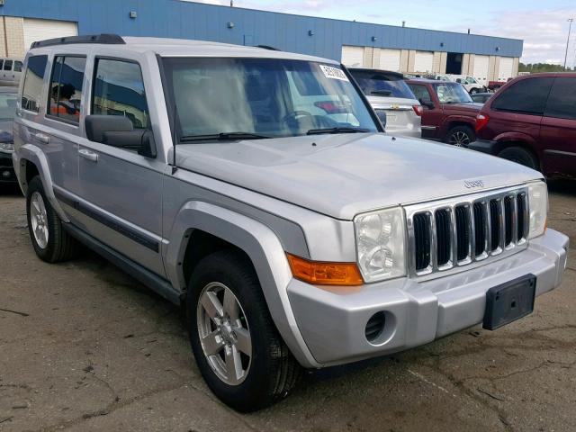 1J8HG48K47C521042 - 2007 JEEP COMMANDER ვერცხლისფერი ფოტო 1