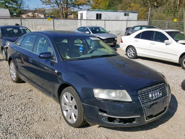 WAUDH74F76N084750 - 2006 AUDI A6 3.2 QUA BLUE photo 1