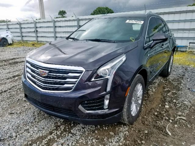 1GYKNARS6HZ252079 - 2017 CADILLAC XT5 GRAY photo 2