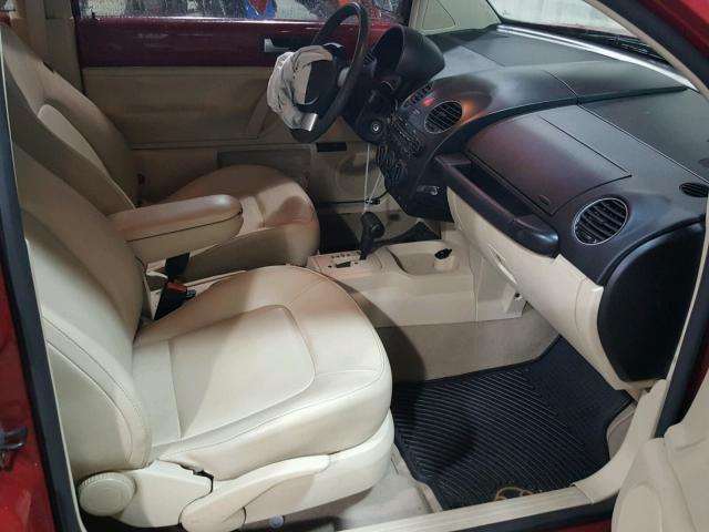 3VWRW31C67M511779 - 2007 VOLKSWAGEN NEW BEETLE Rot Foto 5