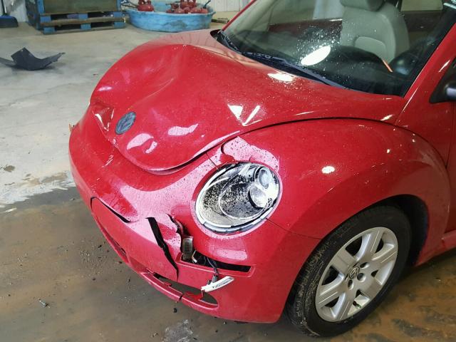 3VWRW31C67M511779 - 2007 VOLKSWAGEN NEW BEETLE Rot Foto 9