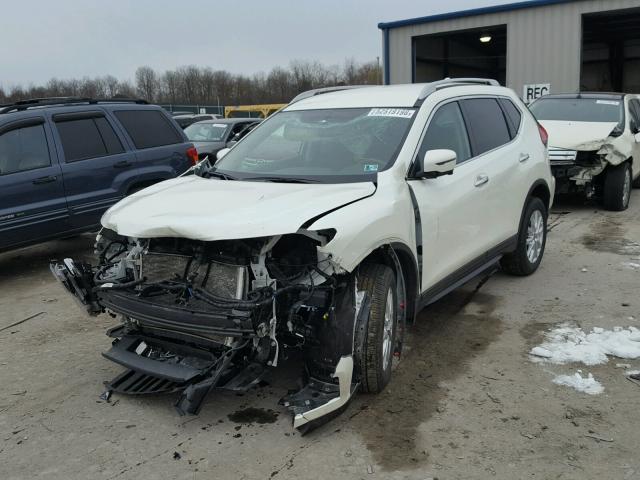 5N1AT2MV0HC880698 - 2017 NISSAN ROGUE SV WHITE photo 2