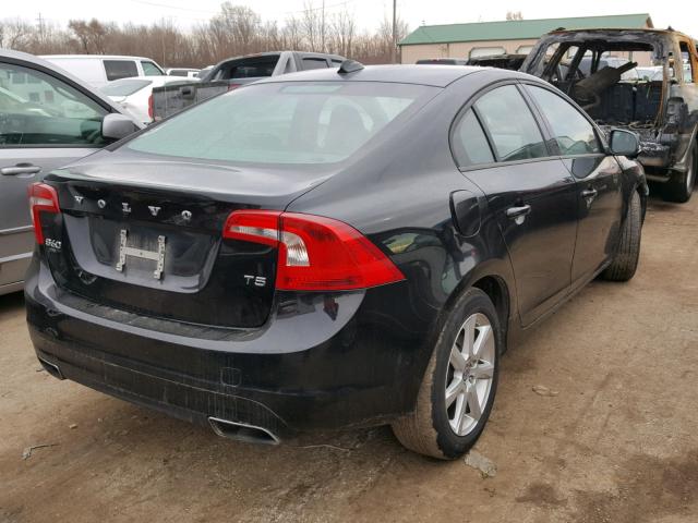 YV140MFJ5F1345580 - 2015 VOLVO S60 BLACK photo 4