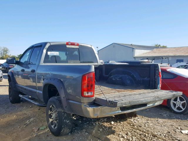 1D7KS28D26J169631 - 2006 DODGE RAM 2500 S Մոխրագույն լուսանկար 3