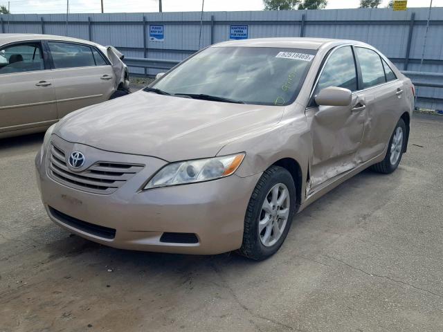 4T4BE46K19R094455 - 2009 TOYOTA CAMRY BASE BEIGE photo 2