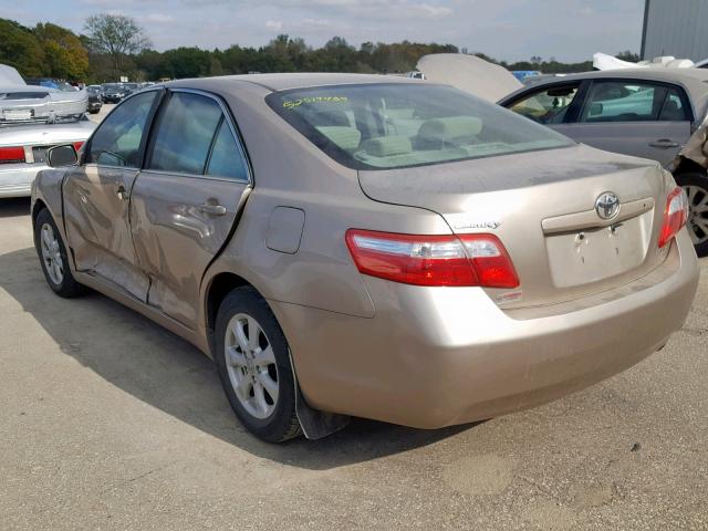 4T4BE46K19R094455 - 2009 TOYOTA CAMRY BASE BEIGE photo 3