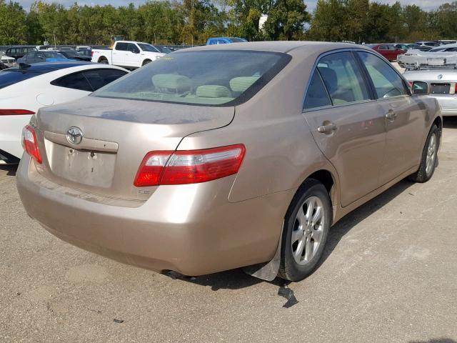 4T4BE46K19R094455 - 2009 TOYOTA CAMRY BASE BEIGE photo 4